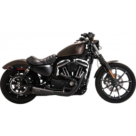 Vance & Hines Upsweep 2-into-1 Exhaust System Matte Black