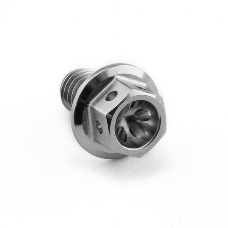 GB Racing Titanium Flanged Hex Head M6x(1.00mm)x22mm Race Spec