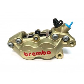 Brembo Axial Brake Caliper 40mm Right P4 30/34 C Gold/Red