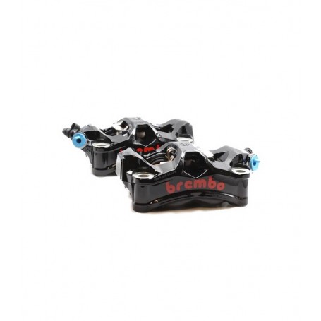 Brembo Radial Stylema Monoblock Brake Calipers Kit 100mm Black/Red