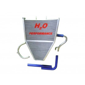 H2O Oversized Water Radiator + Kit Kawasaki ZX6 R 09-21