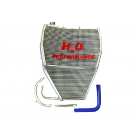 H2O Oversized Water Radiator + Kit Kawasaki ZX10 R 08-09-10