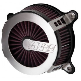 Vance & Hines VO2 Cage Fighter Air Cleaner Brushed Stainless