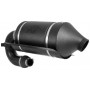 K&N Air filter with inlet pipe 63-1136