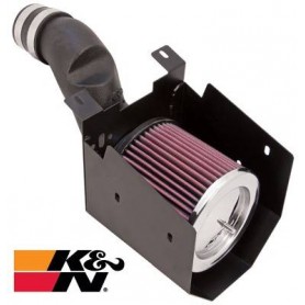 K&N Air filter with inlet pipe 57-1128