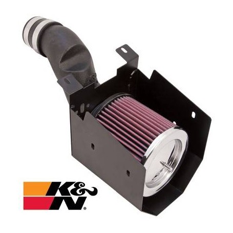 K&N Air filter with inlet pipe 57-1128