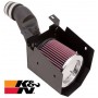 K&N Air filter with inlet pipe 57-1128