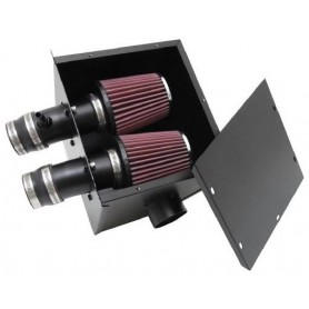 K&N Air filter with inlet pipe 57-1129