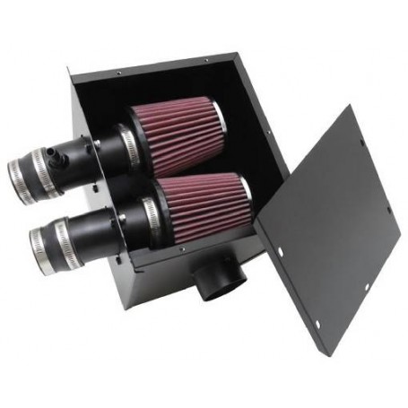 K&N Air filter with inlet pipe 57-1129