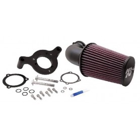 K&N Air filter with inlet pipe 57-1125