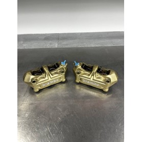 S1000RR 10-18 Used OEM front brake calipers with brakepads _