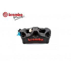 Brembo Radial Stylema Monoblock Brake Caliper 100mm Left Black/Red