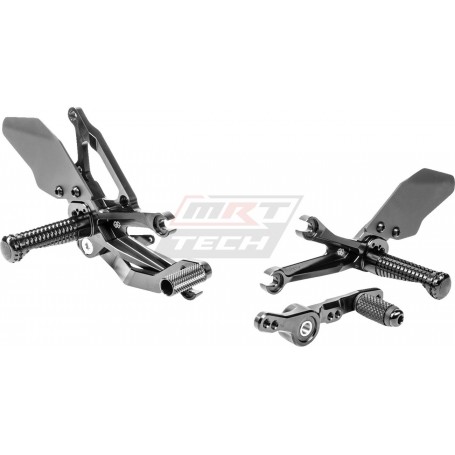 Gilles Tooling Rearset Fxr Bk