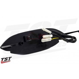 TST LED In-Tail Integrated Tail Light Honda CBR600RR 2007-2012 Clear Programmable 3 Link Kit 