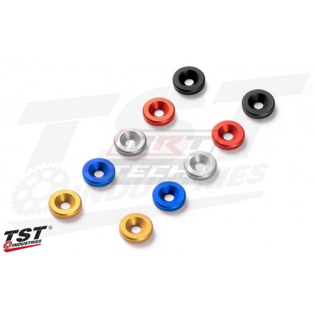 TST Anodized License Plate Mounting Hardware