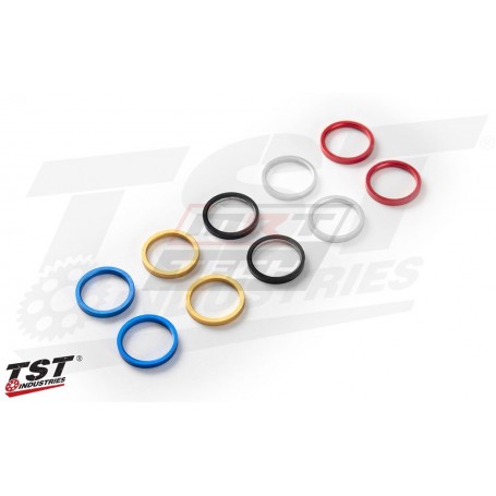 TST ECHO Anodized Color Ring Set