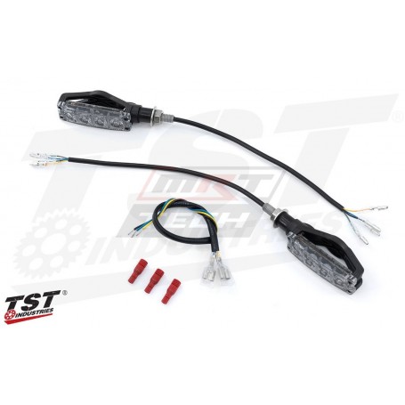 TST Quadrix-D Universal Integrated Sequential LED Rear Pod Turn Signals