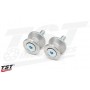 TST M6 Anodized Aluminum Swingarm Spools Silver