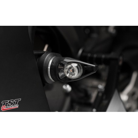 TST MECH-GTR Front LED Turn Signals for Select FZ/MT Yamaha Models