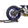 Womet-Tech Rear Axle Spool Slider System for Yamaha FZ-07 / MT-07 / XSR700 / YZF-R7