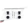 Womet-Tech Rear Axle Spool Slider System for Yamaha FZ-07 / MT-07 / XSR700 / YZF-R7