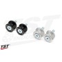 TST Spooled Captive Chain Adjusters for Yamaha FZ-07 / MT-07 / XSR700 Silver