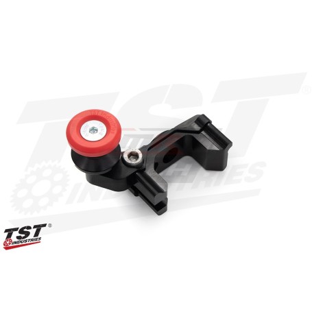 TST Spooled Captive Chain Adjusters for Yamaha FZ-07 / MT-07 / XSR700 Black