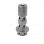 Titanium double banjo bolt M10x1.0 29 mm