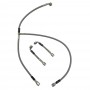 Racing front brake line set