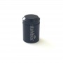 Cap hollow screw bleeding valve. black anodised