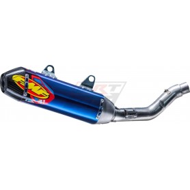 MUFFLER ANODIZED TITANIUM FACTORY 4.1 RCT CARBON CAP KX450F