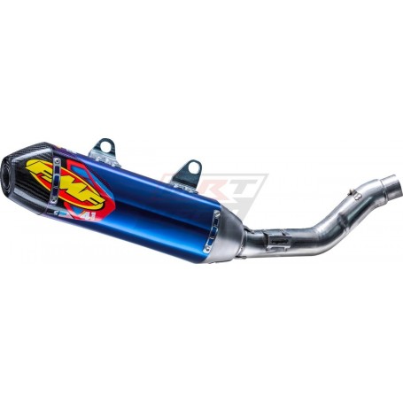 MUFFLER ANODIZED TITANIUM FACTORY 4.1 RCT CARBON CAP KX450F