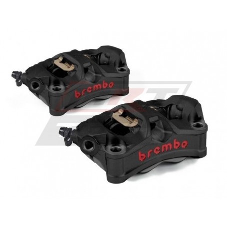 Brembo Radial Stylema Monoblock Brake Calipers Kit 100mm Black/Red