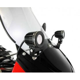 Denali Driving Light Mount - Kawasaki KLR650E  08- 18 (Upper Mount)