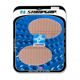 Stompgrip Universal Oval Tank Grips - Icon : Clear